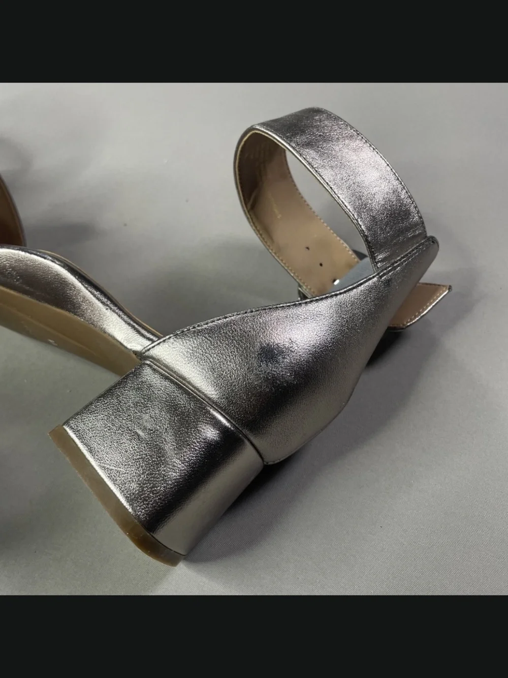 Aerosoles Shoes Womens 11 rose gold leather Eliza heels metallic cocktail